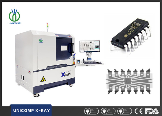 PCBA Unicomp X Ray Machine AX7900 FPD de alta resolução para inspeção de fio BGA Die Bond