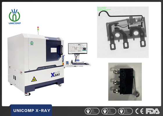 fabricação de alta resolução da fábrica de 5um X Ray Equipment For Electric Switch Unicomp