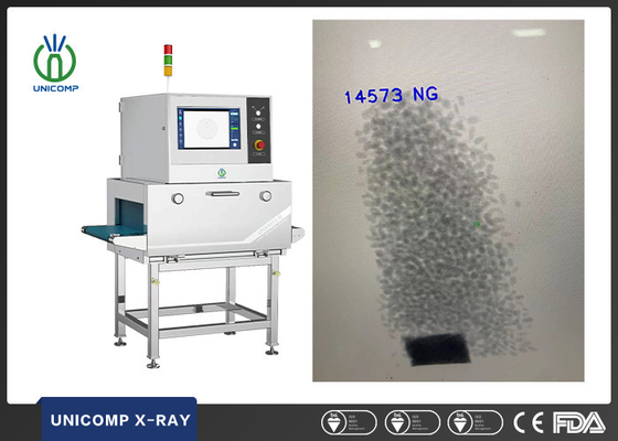 Máquina totalmente automática para detecção de raios X de matéria estranha com sistema de rejeição opcional