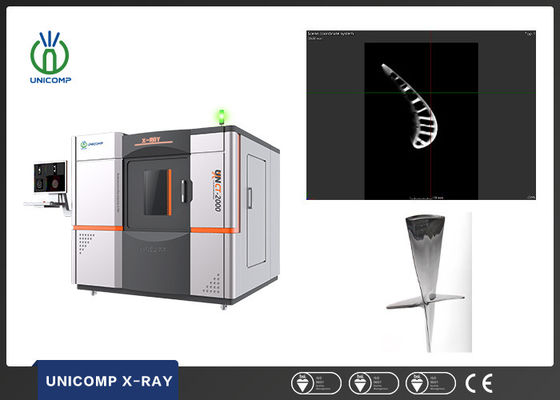 Máquina Industrial CT Unicomp UNCT2000 para veículos elétricos Inspeção de rachaduras na carcaça da bateria