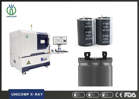 Sistema de inspecção por raios-X FPD 90KV certificado CE/FDA para detecção de defeitos de condensadores