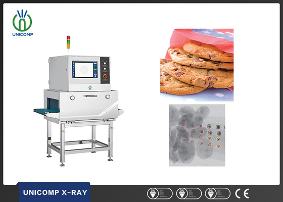 Máquina de detecção de raios X para embalagens de alimentos