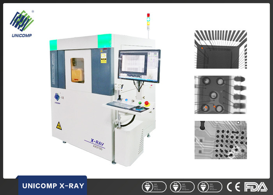 Máquina da eletrônica X Ray do equipamento de Smt, sistema de inspeção micro BGA do PWB na análise da costeleta