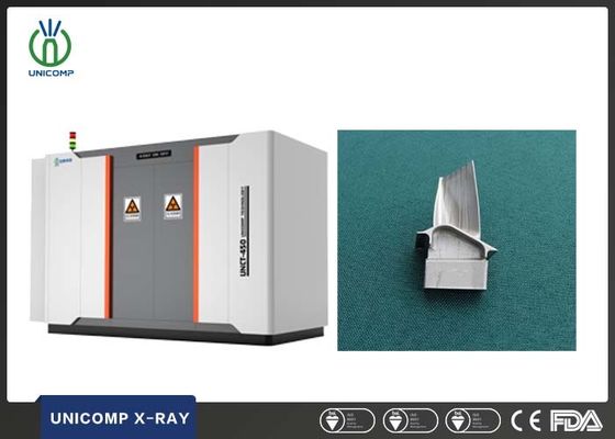 Máquina de TC de 320KV Unicomp UNCT3200 para ensaios 3D não destrutivos de cilindros, moldes metálicos, peças aeroespaciais