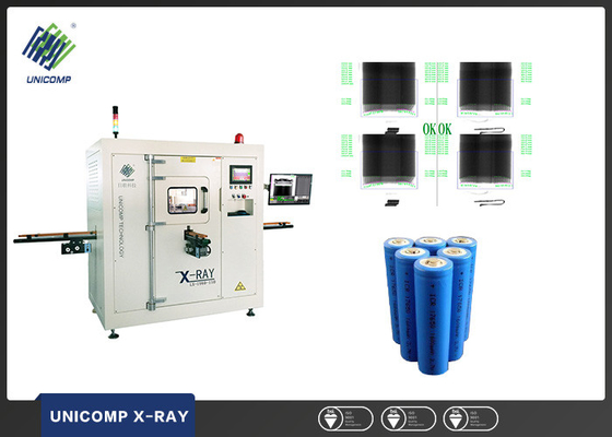 Máquina automática Inline LX-1Y130-110 da inspeção do raio da bateria X do banco do poder