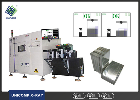 a Em-linha máquina cilíndrica da bateria de lítio X Ray com segurança orientou o projeto