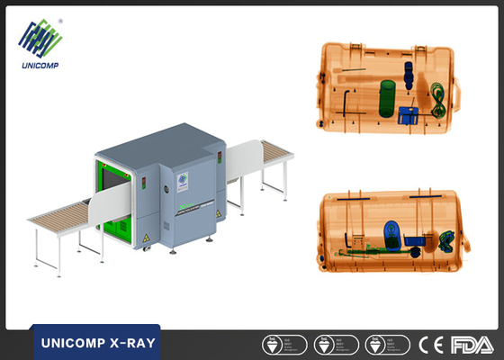 Exposição dupla da energia do varredor UNX6040D da segurança do visor X Ray a multi detecta automaticamente