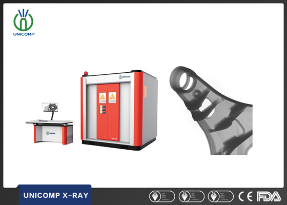 225KV Voltagem Unicomp UNC320 Raio-X para detecção de defeitos internos do suporte do carro 7500kg Peso da máquina