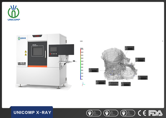 Detectar defeitos internos em peças do motor de automóveis com UNCT3100