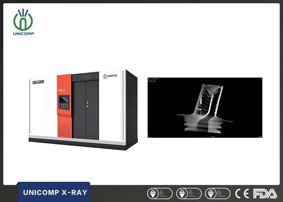 Máquina de Raios-X CT de Micro Foco UNICOMP UNCT2600 225KV para Inspeção Aeroespacial