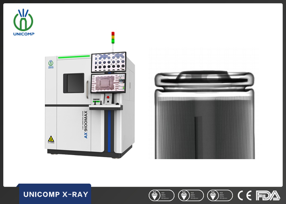 Máquina de Raios-X Unicomp AX9100max para Células Cilíndricas