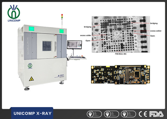 Chipset X Ray Inspection Machine AX9100 do cartão-matriz do computador do CE
