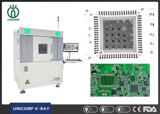 SMT BGA que solda a máquina de raio X vaga Microfocus da medida 130kV