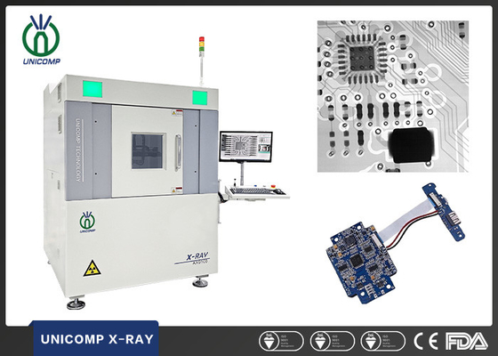 Mapeamento Unicomp X Ray 130kV do CNC de Microfocus AX9100 para o cartão-matriz