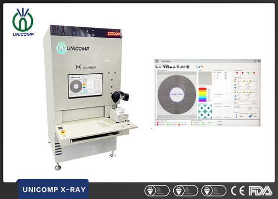 Monitor do LCD do túnel de Unicomp SMD PCBA X Ray Chip Counter 440mm