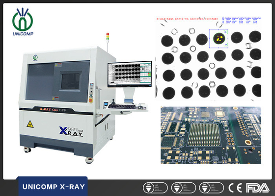 vácuos de 5um 90kV X Ray Scanner Machine Unicomp AX8200 MAX For SMT BGA QFN