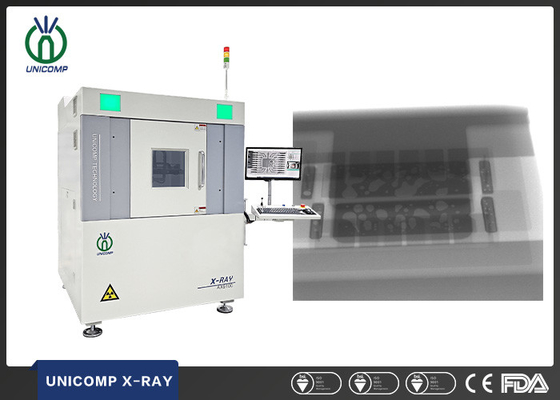 1.6kW eletrônica X Ray Machine 130kV AX9100 para o vácuo de solda do diodo emissor de luz QFN de SMT
