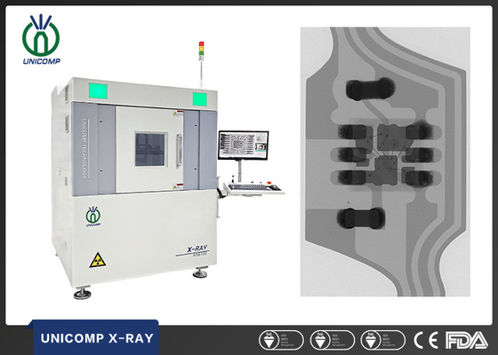 O PWB X Ray Machine 130KV de AX9100 Unicomp 2.5D fechou o tubo para a inspeção vaga do diodo emissor de luz