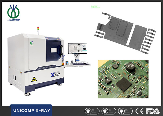Máquina da inspeção do raio de Unicomp AX7900 90kV X para a inspeção de solda da qualidade de IC do vácuo de SMT BGA