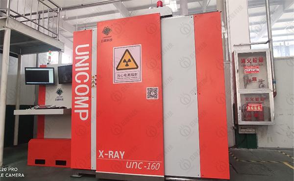 últimas notícias da empresa sobre UNC160 raio X do Dr. NDT instalado em uma fundição de Changzhou para seu controle automotivo da qualidade das peças da carcaça de dado  0