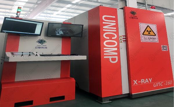 últimas notícias da empresa sobre UNC160 raio X do Dr. NDT instalado em uma fundição de Changzhou para seu controle automotivo da qualidade das peças da carcaça de dado  1